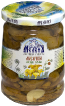 Лисички маринованные