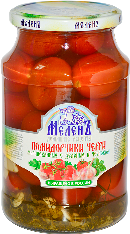 Помидорчики Черри маринованные с зеленью и чесноком