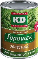 Горошек зеленый