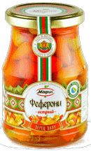 Перец острый феферони baby 340 г Болгария     