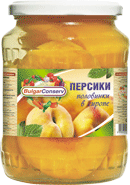 Персики половинки в сиропе