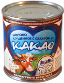 Какао сгущенное с сахаром