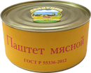 Паштет мясной ГОСТ Р 55336-2012