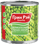 Деликатесный горошек нежный Грин Рэй