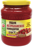 Томатная паста «Ящик АСТРАХАНСКИХ помидоров» 