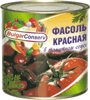 Фасоль красная в томатном соусе