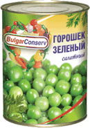 Горошек зеленый салатный
