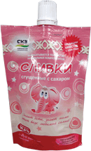 Сливки сгущенные с сахаром